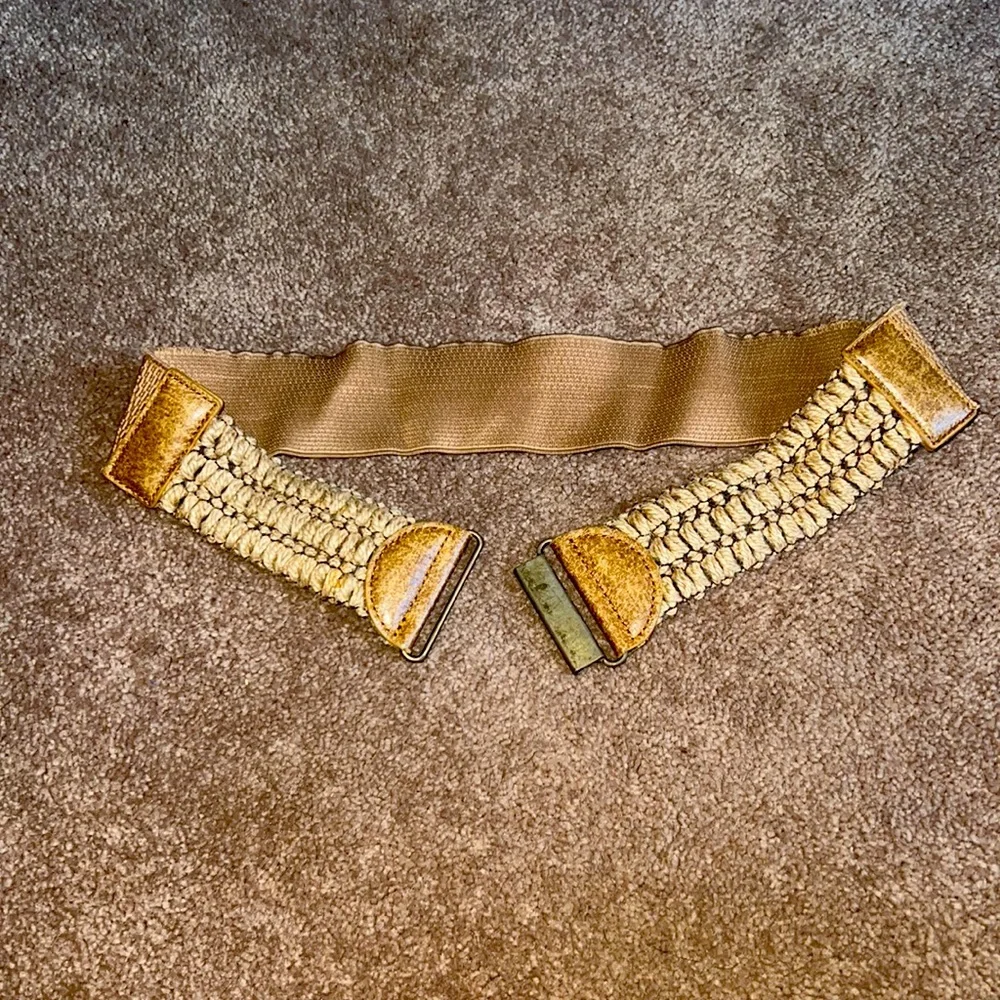 Girls brown belt size 12